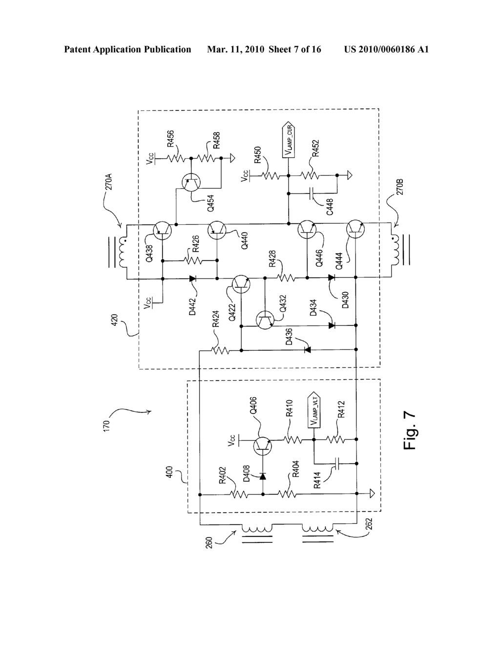 MEASUREMENT CIRCUIT FOR AN ELECTRONIC BALLAST - diagram, schematic, and image 08