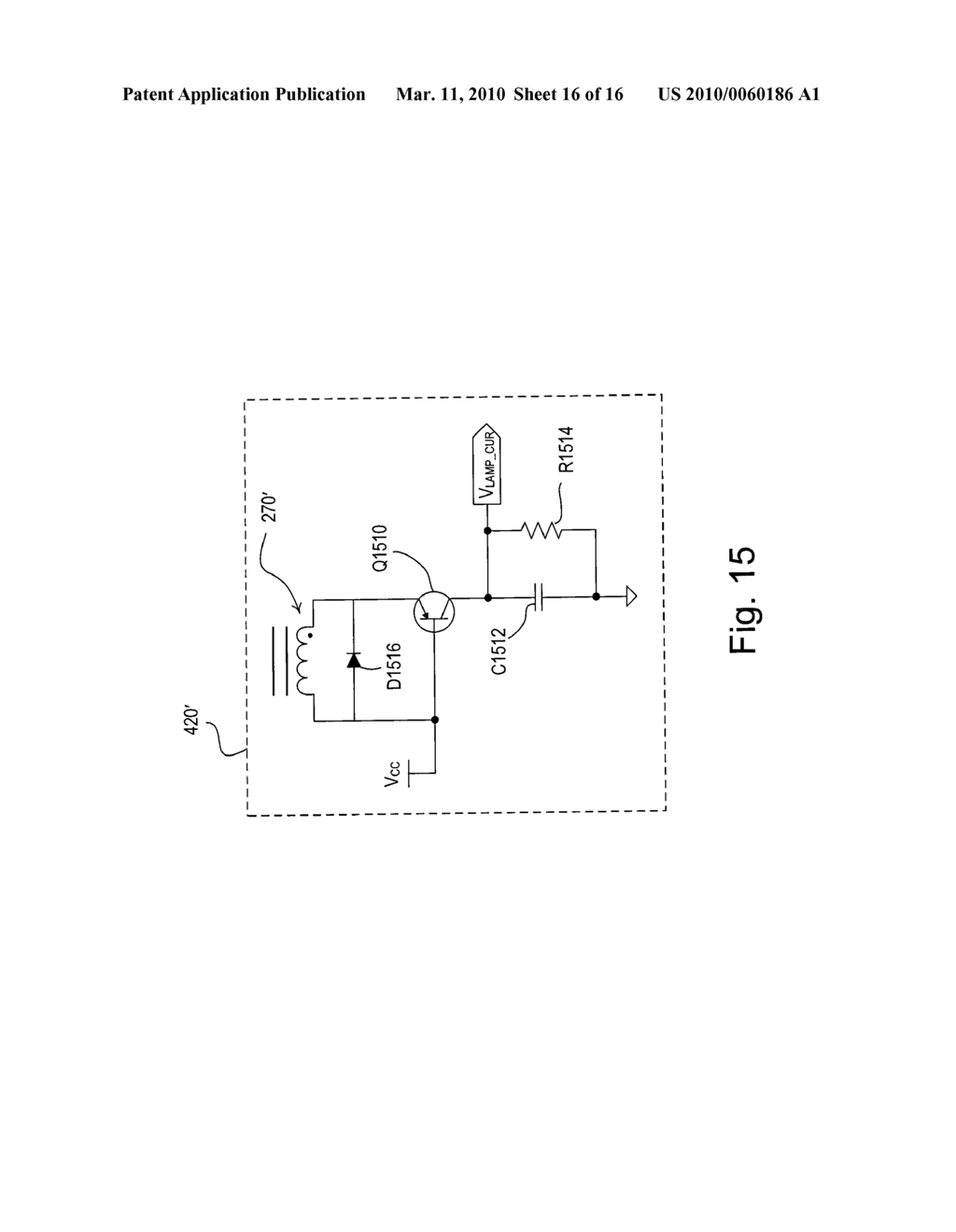 MEASUREMENT CIRCUIT FOR AN ELECTRONIC BALLAST - diagram, schematic, and image 17