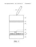 DISPLAY DEVICE WITH TOUCH SCREEN diagram and image