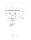 LENS MODULE DISTORTION MEASURING SYSTEM AND METHOD diagram and image