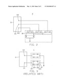 Interface circuit with electro-static discharge protection circuit diagram and image