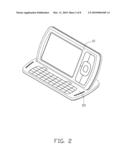 ELECTRONIC DEVICE HAVING MOVABLE DISPLAY AND HINGE THEREOF diagram and image