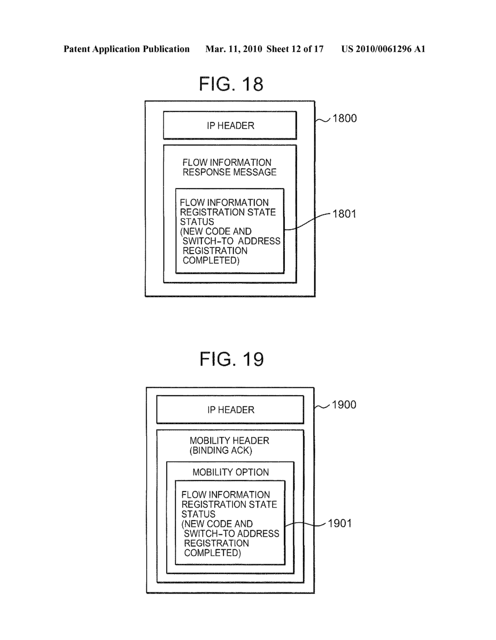 PACKET TRANSFER CONTROL METHOD, MOBILE TERMINAL AND HOME AGENT USED IN ITS METHOD - diagram, schematic, and image 13