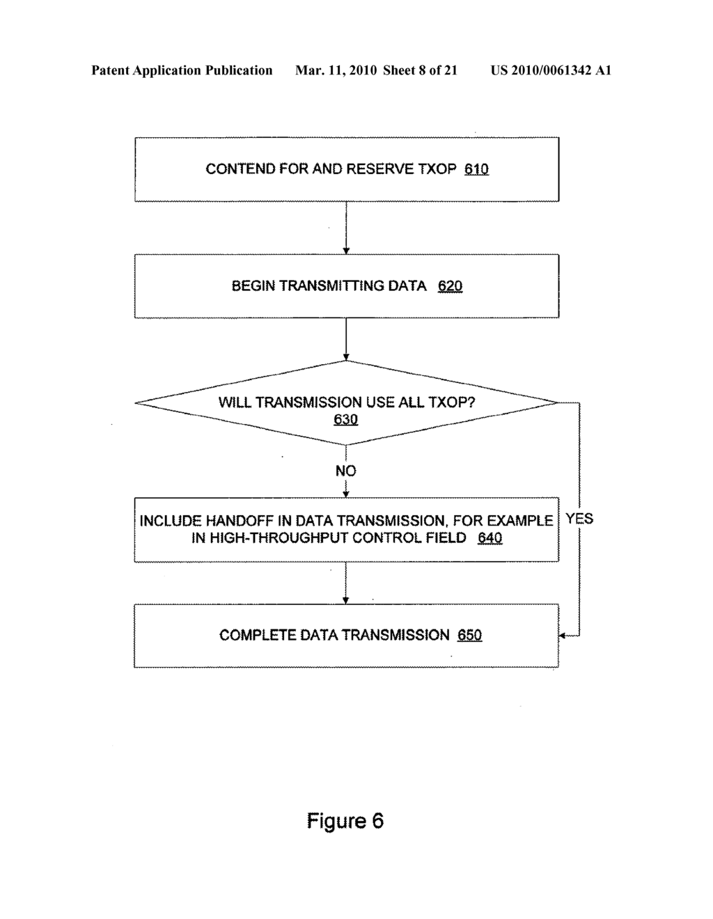 EFFICIENT WIRELESS TRANSMISSION OPPORTUNITY HANDOFF - diagram, schematic, and image 09