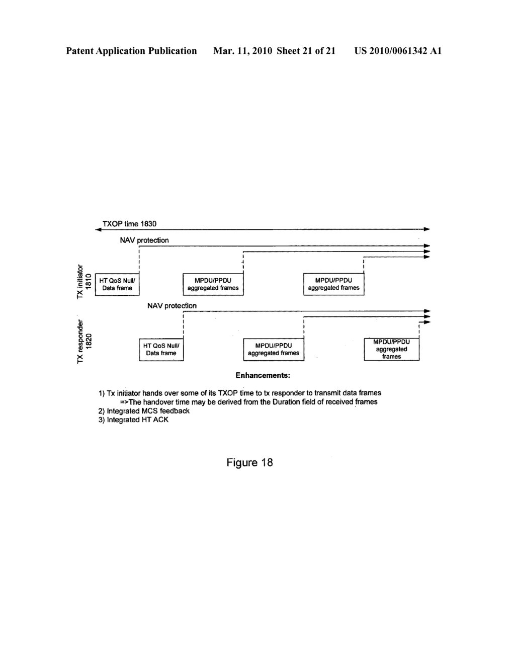 EFFICIENT WIRELESS TRANSMISSION OPPORTUNITY HANDOFF - diagram, schematic, and image 22