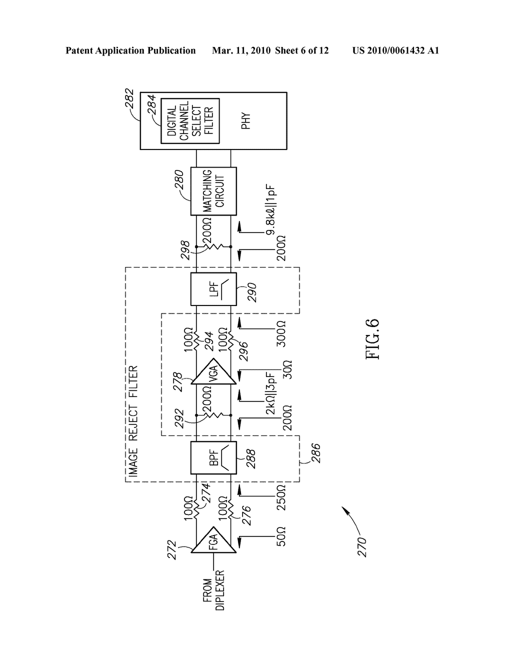 REDUCED COST SAW-LESS CATV RF TUNER CIRCUIT FOR USE IN A CABLE MODEM - diagram, schematic, and image 07