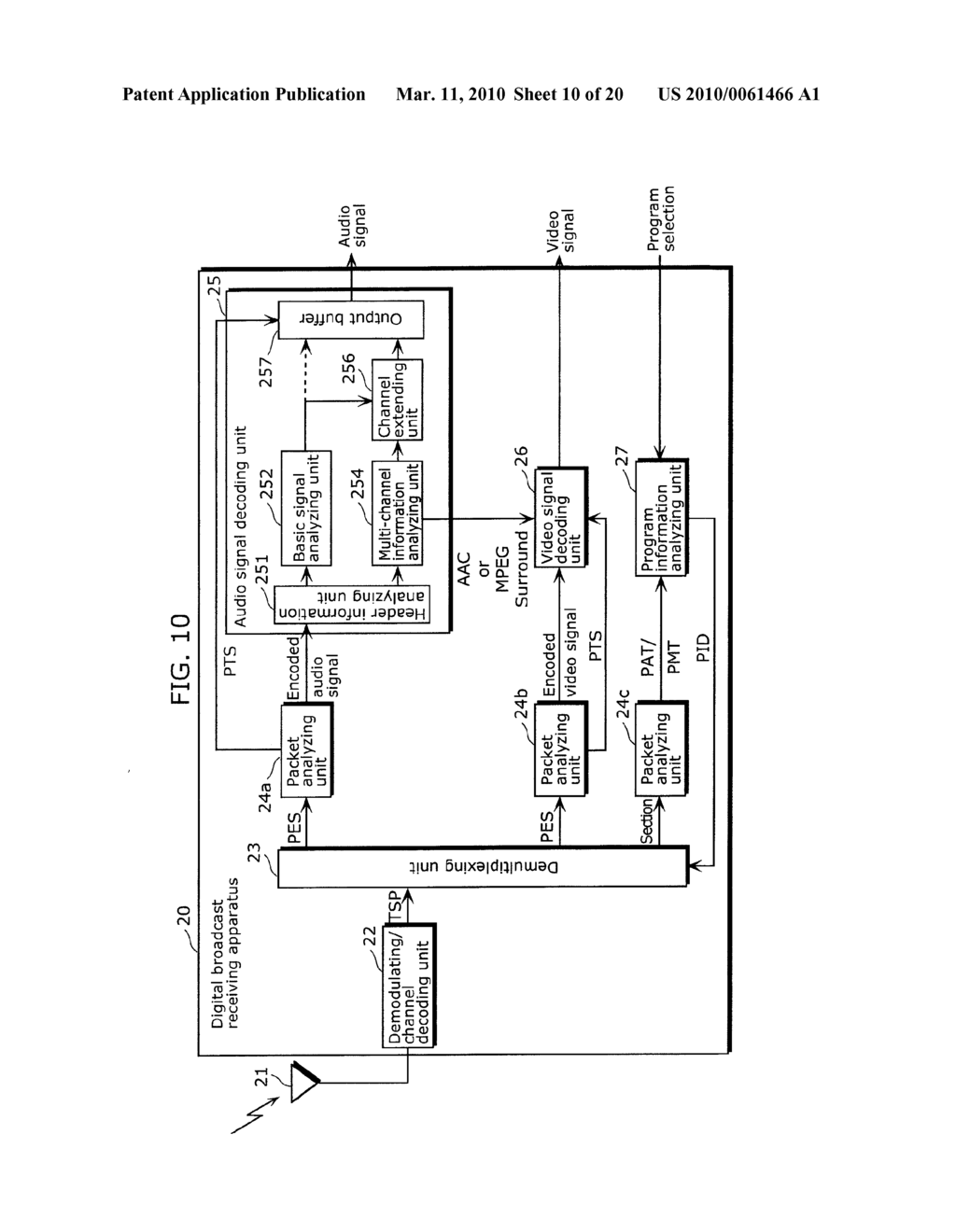 DIGITAL BROADCAST TRANSMITTING APPARATUS, DIGITAL BROADCAST RECEIVING APPARATUS, AND DIGITAL BROADCAST TRANSMITTING/RECEIVING SYSTEM - diagram, schematic, and image 11