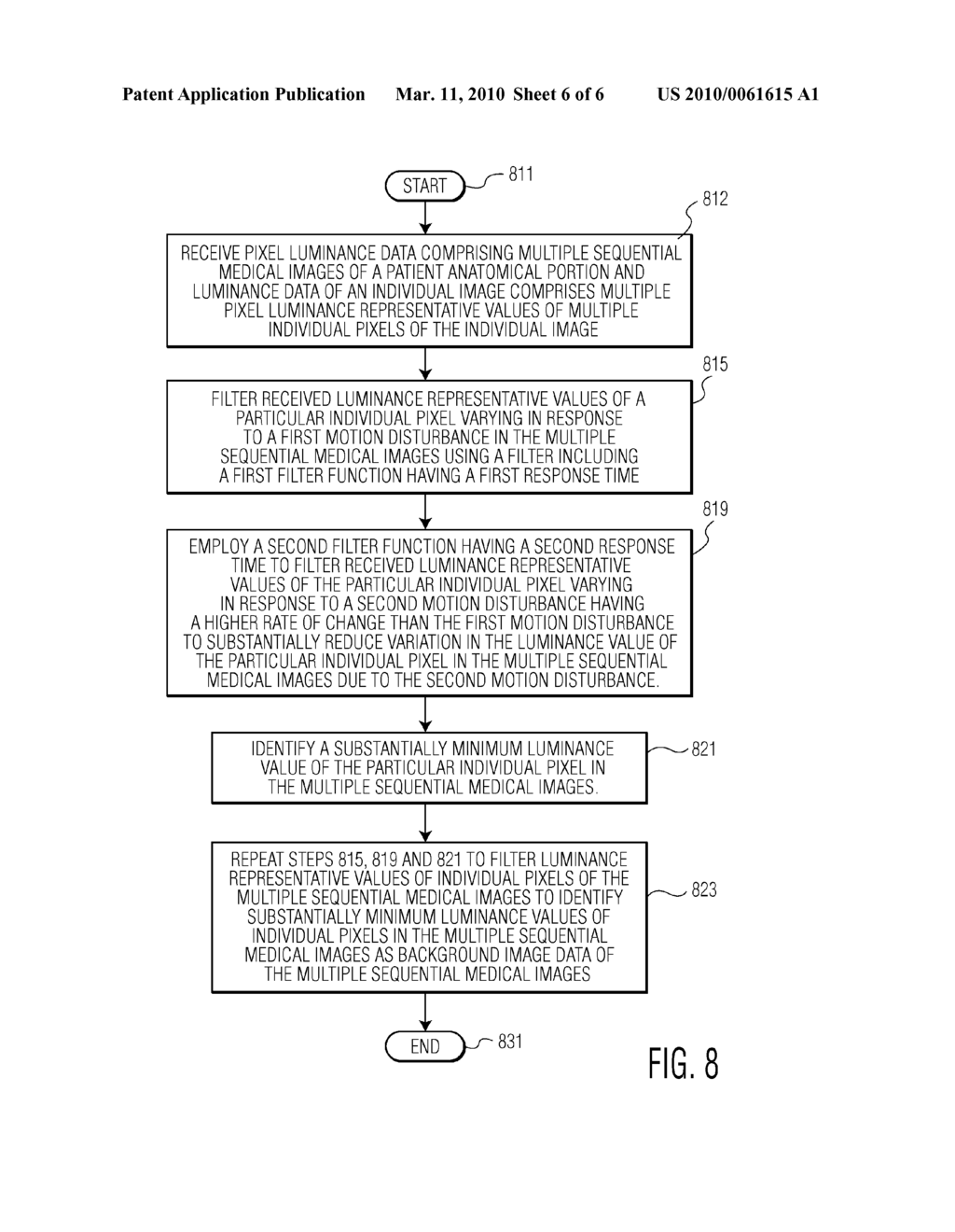 System for Removing Static Background Detail From Medical Image Sequences - diagram, schematic, and image 07