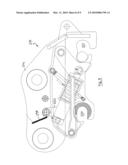 COUPLER WITH GRAVITY OPERATED SAFETY DEVICE diagram and image