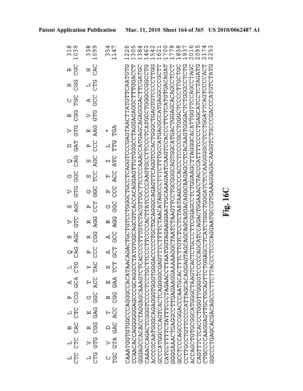 Novel genes encoding proteins having prognostic, diagnostic, preventive, therapeutic, and other uses - diagram, schematic, and image 165