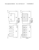 Fabrication processes for forming dual depth trenches using a dry etch that deposits a polymer diagram and image