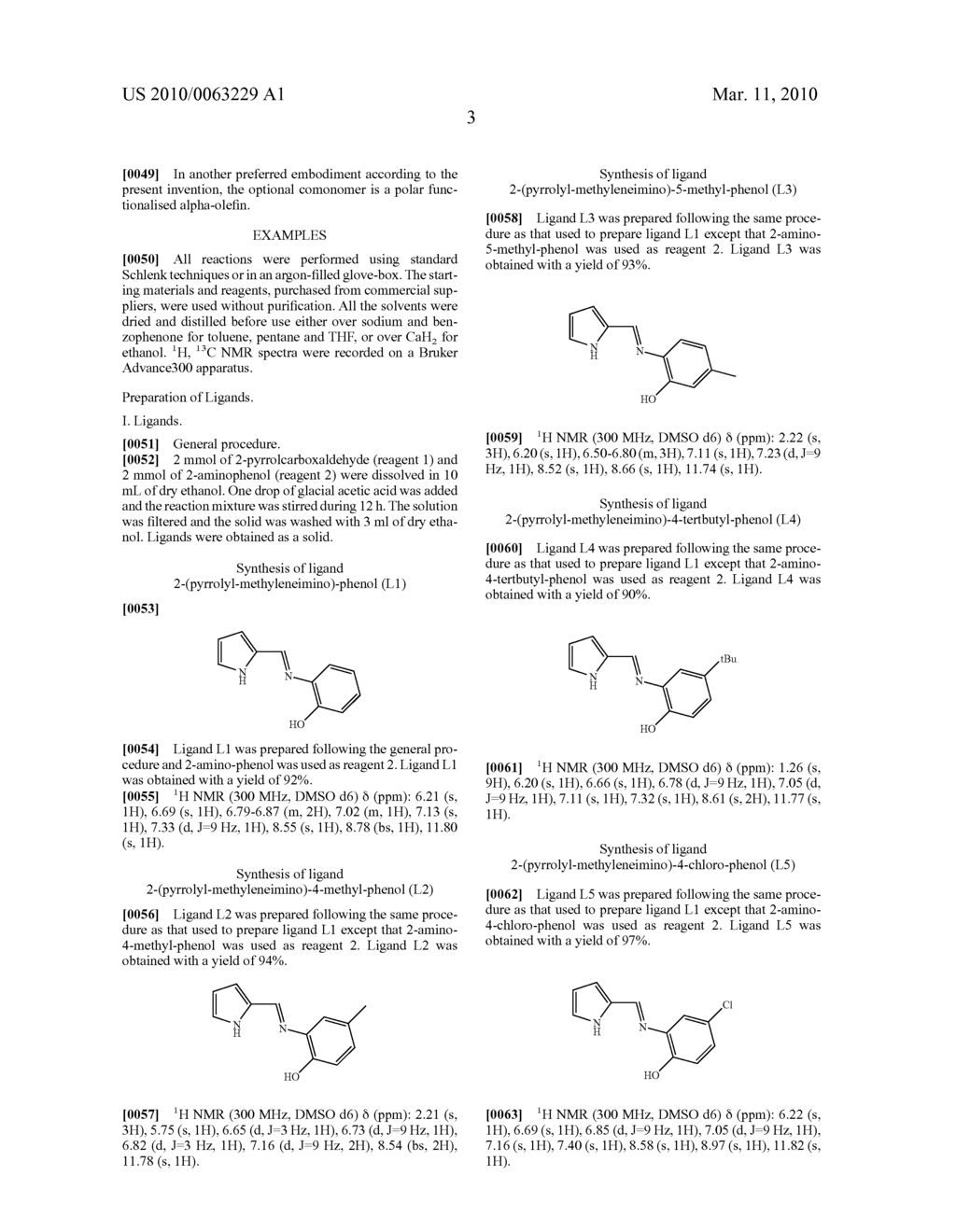 Polymerisation of Ethylene and Alpha-Olefins with Pyrrol-Iminophenol Complexes - diagram, schematic, and image 04