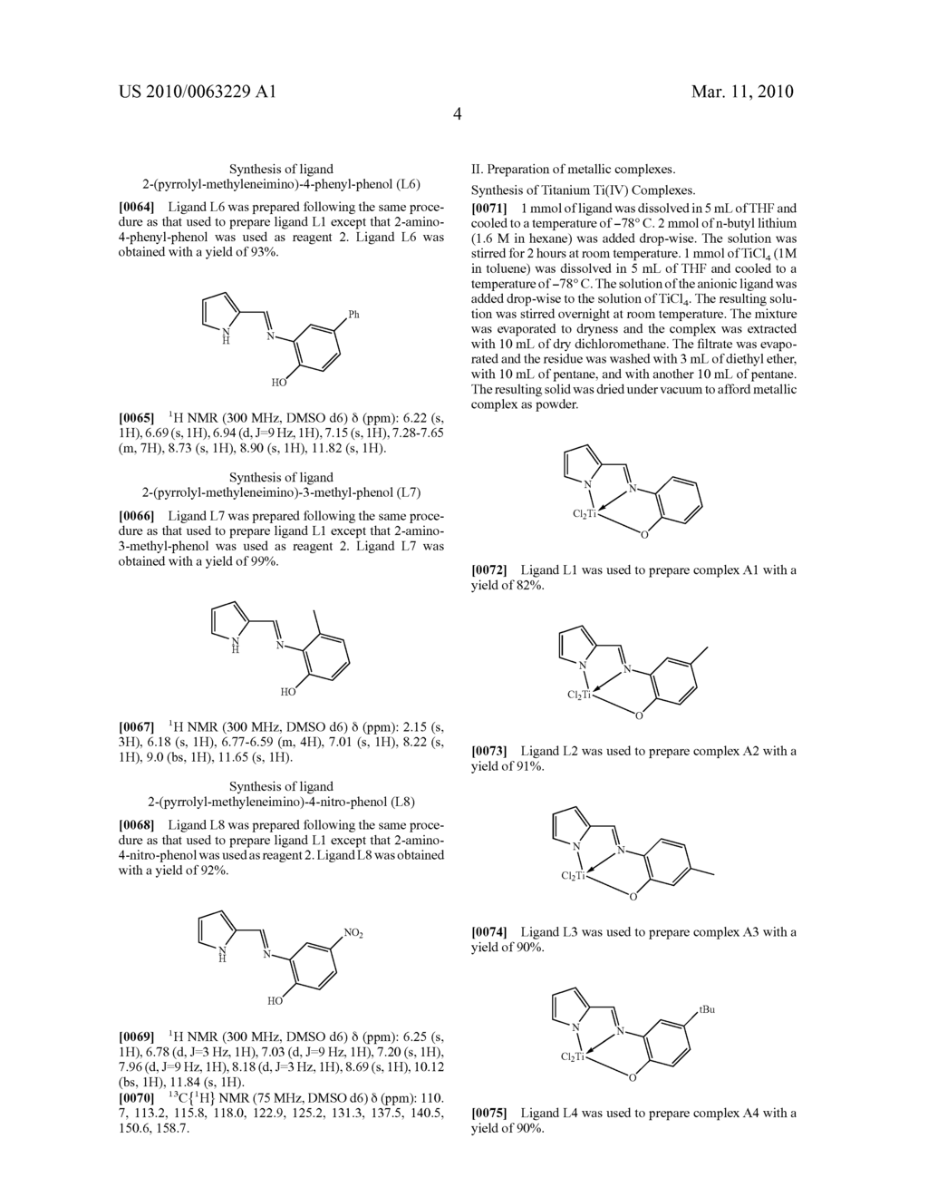 Polymerisation of Ethylene and Alpha-Olefins with Pyrrol-Iminophenol Complexes - diagram, schematic, and image 05