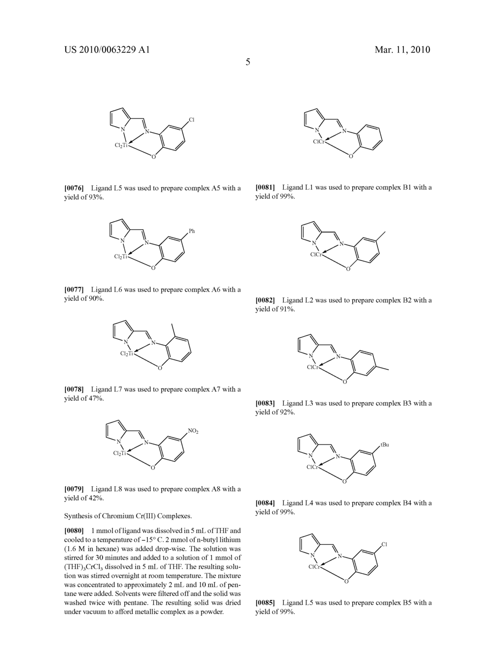 Polymerisation of Ethylene and Alpha-Olefins with Pyrrol-Iminophenol Complexes - diagram, schematic, and image 06