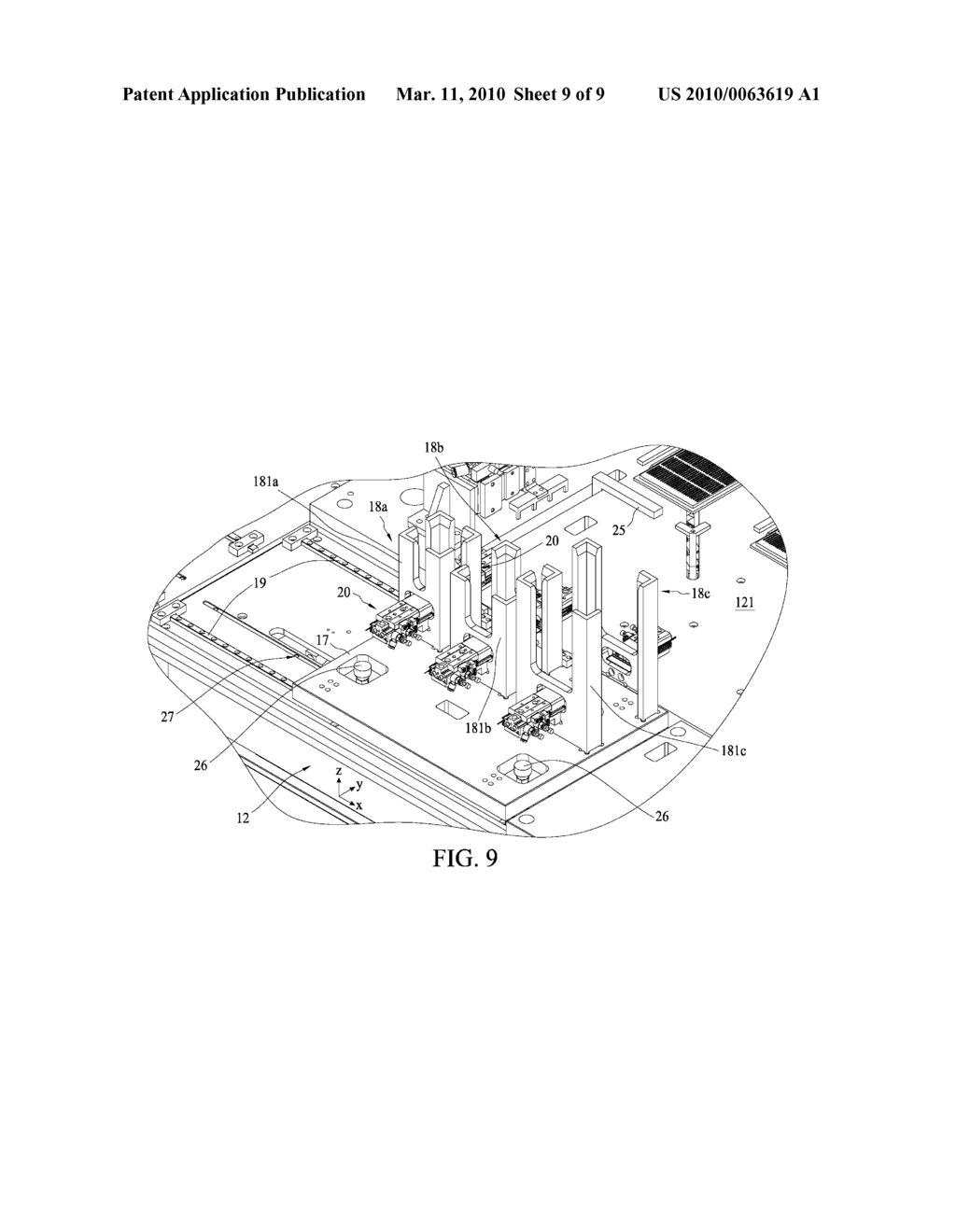 SYSTEM AND METHOD FOR INSPECTION OF CHIPS ON TRAY - diagram, schematic, and image 10