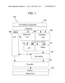 SUPPORTING MULTIPLE FORMATS IN A FLOATING POINT PROCESSOR diagram and image