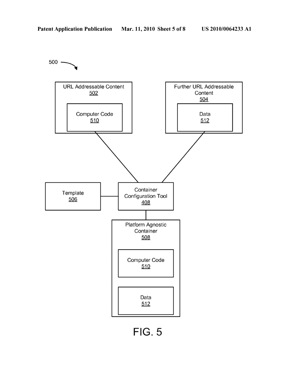 System, method, and apparatus for generating a portlet by merging content from a plurality of portlets - diagram, schematic, and image 06