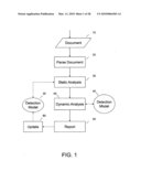 METHODS, MEDIA, AND SYSTEMS FOR DETECTING ATTACK ON A DIGITAL PROCESSING DEVICE diagram and image