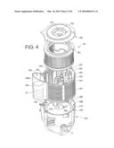 VACUUM CLEANER WITH NOISE SUPPRESSION FEATURES diagram and image