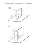 Method for aligning a component into a wind direction and sensor for determining misalignment of a component relative to a wind direction diagram and image