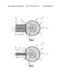 Method and device for measuring a multiple-phase fluid flowing through a pipe diagram and image