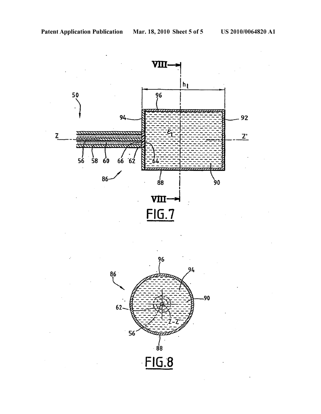 Method and device for measuring a multiple-phase fluid flowing through a pipe - diagram, schematic, and image 06