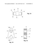 Fabricated crankshaft using roller bearings diagram and image