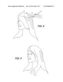 EASY ADJUSTING HAIR EXTENSION DEVICE diagram and image
