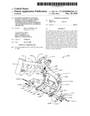 Backbone motorcycle frame having a partial cradle which supports a rear portion of a unitized engine and transmission and to which foot peg assemblies are bolted diagram and image