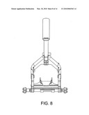 Backbone motorcycle frame having a partial cradle which supports a rear portion of a unitized engine and transmission and to which foot peg assemblies are bolted diagram and image