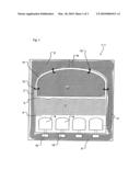 Coke oven comprising tertiary heating elements in the gas chamber diagram and image