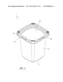 TAMPER-EVIDENT CONTAINER WITH EXTENDED BAND diagram and image