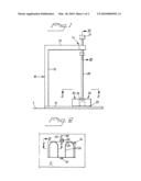 DEVICE FOR PUTTING ON A SHOE COVER diagram and image