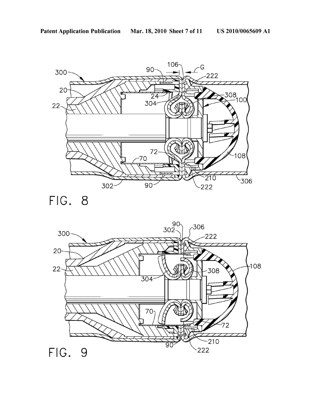 SURGICAL STAPLING INSTRUMENT WITH DEVICE FOR INDICATING WHEN THE INSTRUMENT HAS CUT THROUGH TISSUE - diagram, schematic, and image 08