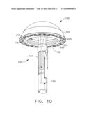 SURGICAL STAPLING INSTRUMENT WITH DEVICE FOR INDICATING WHEN THE INSTRUMENT HAS CUT THROUGH TISSUE diagram and image