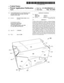 CONTAINER HAVING AN AUTOMATICALLY LOCKING BOTTOM AND BLANKS FOR MAKING THE SAME diagram and image