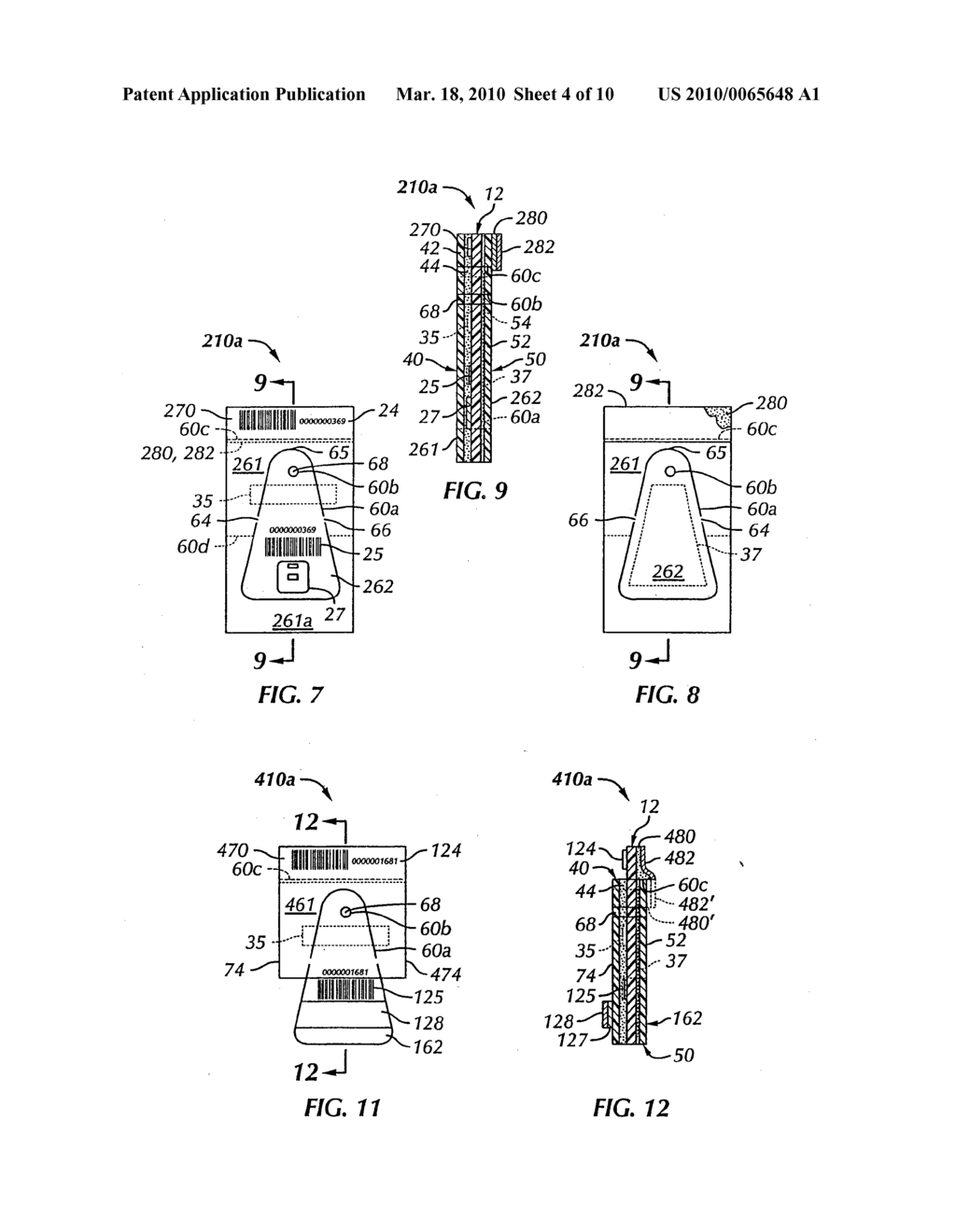 Printed Sheet Products With Integral, Removable, Radio Frequency Identification Elements - diagram, schematic, and image 05