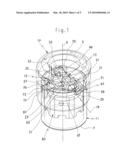 WATER ECONOMISER WITH MANUAL IMPULSE CONTROL TO BE MOUNTED ON A TAP SPOUT diagram and image