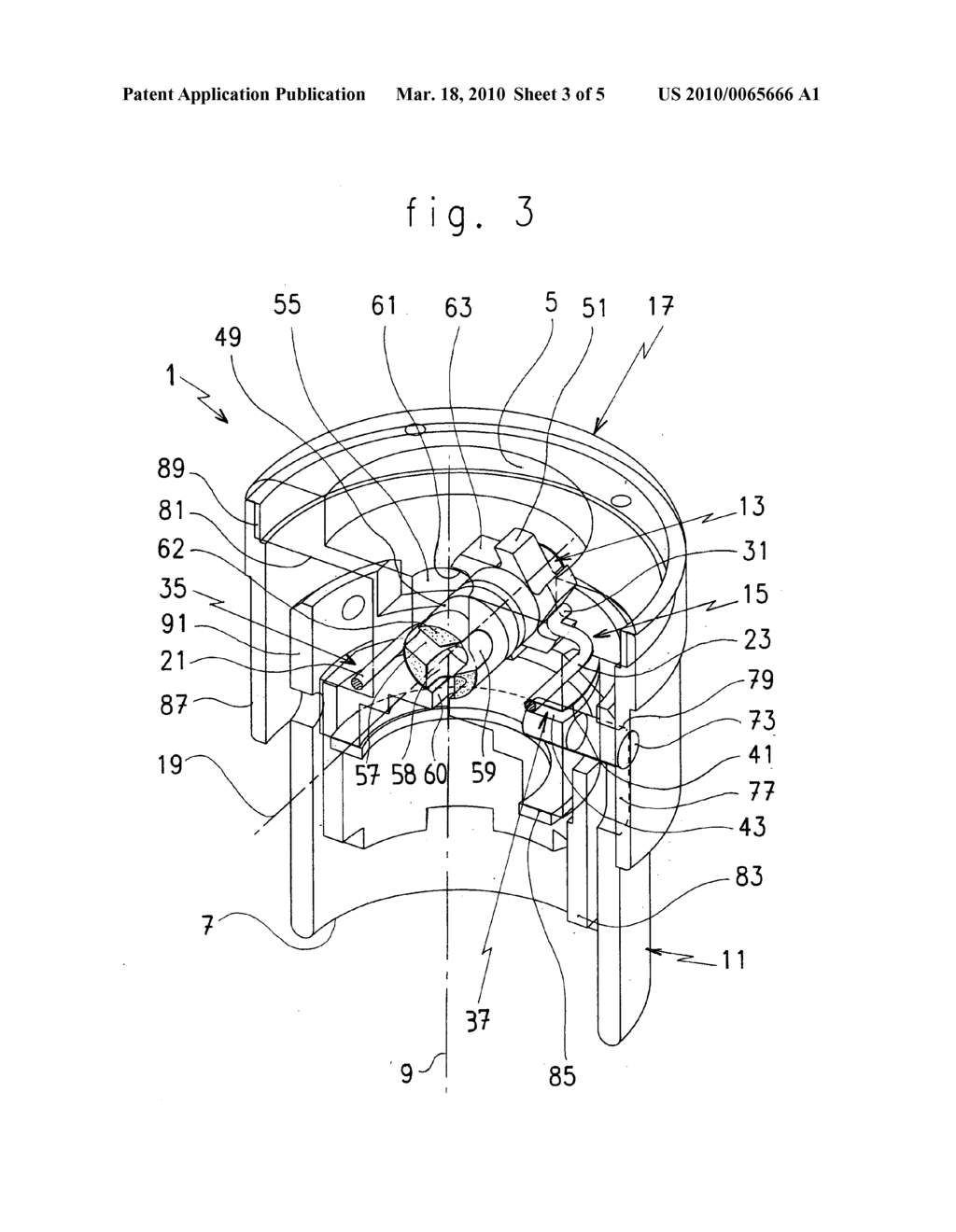 WATER ECONOMISER WITH MANUAL IMPULSE CONTROL TO BE MOUNTED ON A TAP SPOUT - diagram, schematic, and image 04