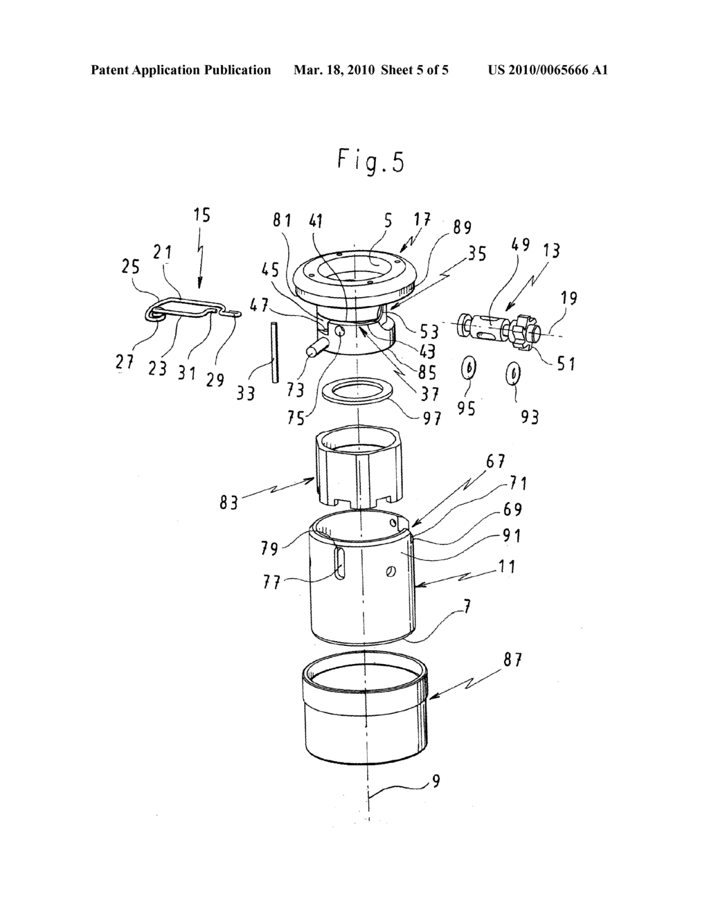 WATER ECONOMISER WITH MANUAL IMPULSE CONTROL TO BE MOUNTED ON A TAP SPOUT - diagram, schematic, and image 06