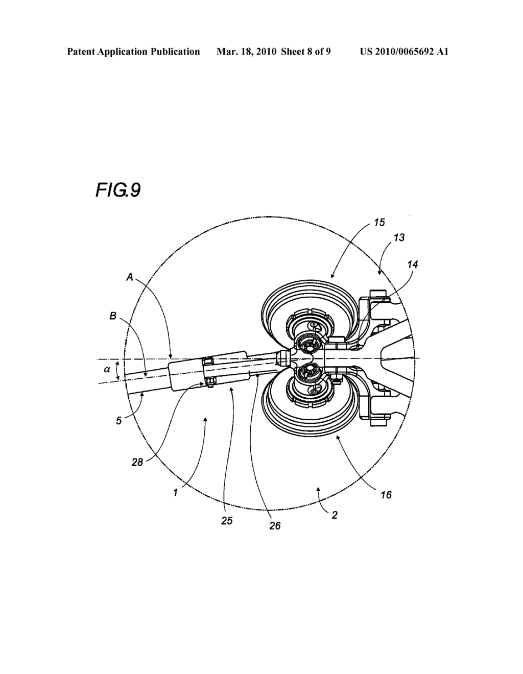 DEVICE FOR DETECTING A RISK OF DERAILMENT AND THE RELEASE OF DEBRIS OR OBJECTS ONTO A VEHICLE RAIL GUIDEWAY - diagram, schematic, and image 09