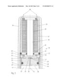 Vertically Adjustable Furniture Item diagram and image