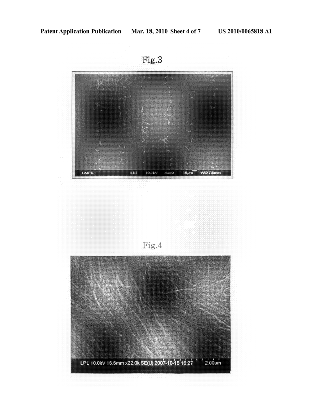 Layers and patterns of nanowire or carbon nanotube using chemical self assembly and fabricating method in liquid crystal display device thereby - diagram, schematic, and image 05