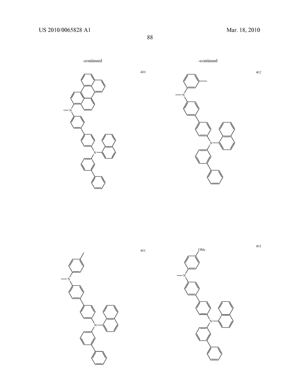  COMPOUNDS AND ORGANIC LIGHT EMITTING DIODE USING THE SAME - diagram, schematic, and image 90