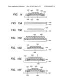 METHOD FOR MANUFACTURING THIN FILM TRANSISTOR USING OXIDE SEMICONDUCTOR AND DISPLAY APPARATUS diagram and image