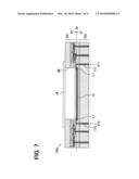 Semiconductor device including a plurality of semiconductor substrates and method of manufacturing the same diagram and image