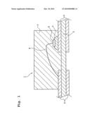 SILICONE LAMINATED SUBSTRATE, METHOD OF PRODUCING SAME, SILICONE RESIN COMPOSITION FOR PRODUCING SILICONE LAMINATED SUBSTRATE, AND LED DEVICE diagram and image