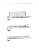 Method for producing at least one porous layer diagram and image