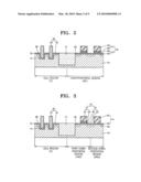 Integrated circuit semiconductor device having different gate stacks in cell region and core/peripheral region and method of manufacturing the same diagram and image