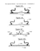 METHOD OF WIREBONDING THAT UTILIZES A GAS FLOW WITHIN A CAPILLARY FROM WHICH A WIRE IS PLAYED OUT diagram and image